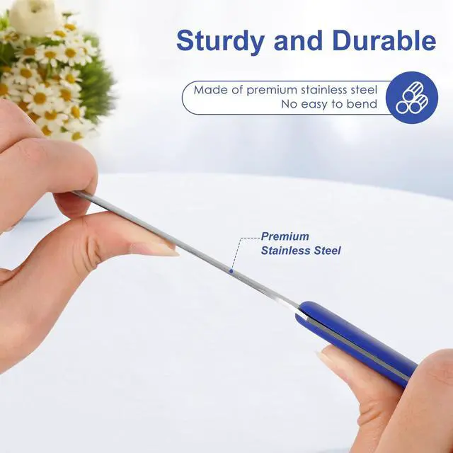 Alt view image 4 of 7 - 7 Pack Letter Opener Set, 7.5 Inch Stainless Steel Envelope Slitter, Efficient Mail Opener Tool Ideal for Office and Home Use