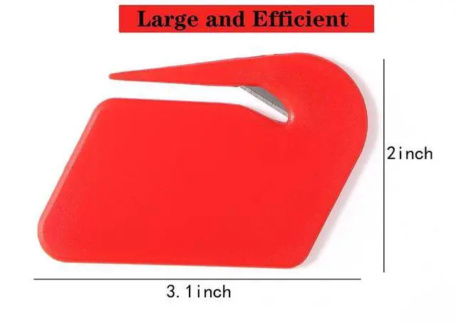 Alt view image 2 of 3 - Magnetic Letter Openers - 3 Pack Envelope Slitter & Cutter, Mail Opener Blade with Magnet, Letter Opener for Women - Purple, Red, Lake Blue