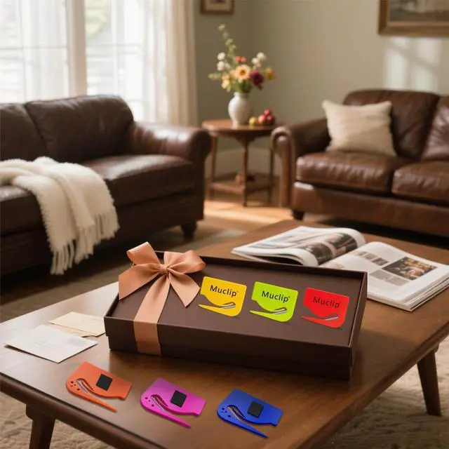 Alt view image 6 of 7 - 6 Pack Magnetic Letter Opener Kit - Safety Envelope Slitter with Hidden Blade & ABS Grip,6 Colors Envelope Opener for Letter,Mail,Packages,Office,Home (Includes 6 Magnetic Stickers)