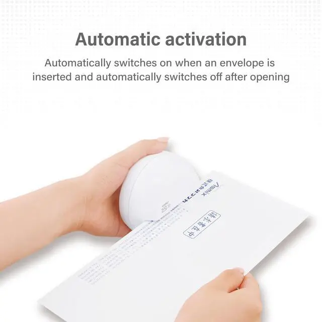 Alt view image 2 of 7 - Electric Letter Opener,LO85W White Letter openers Envelope, Envelope Opener, (Japan Import)
