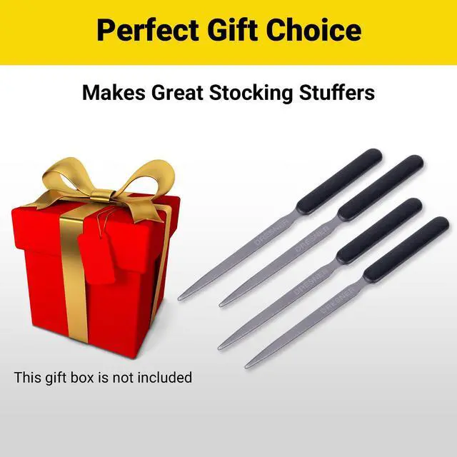 Alt view image 4 of 7 - 1 Lightweight Stainless Steel Letter Opener, 7.5 Inches Long and One-Piece Construction, Perfect Envelope, Mail and Letter Opener Envelope Slitter for the Home and Office.