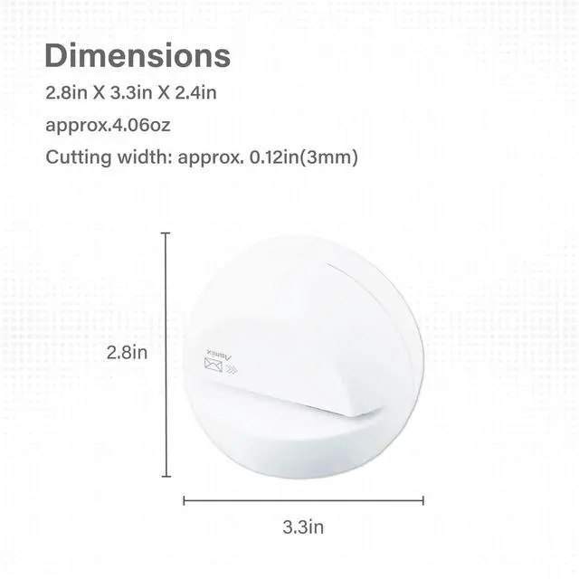 Alt view image 5 of 7 - Electric Letter Opener,LO85W White Letter openers Envelope, Envelope Opener, (Japan Import)