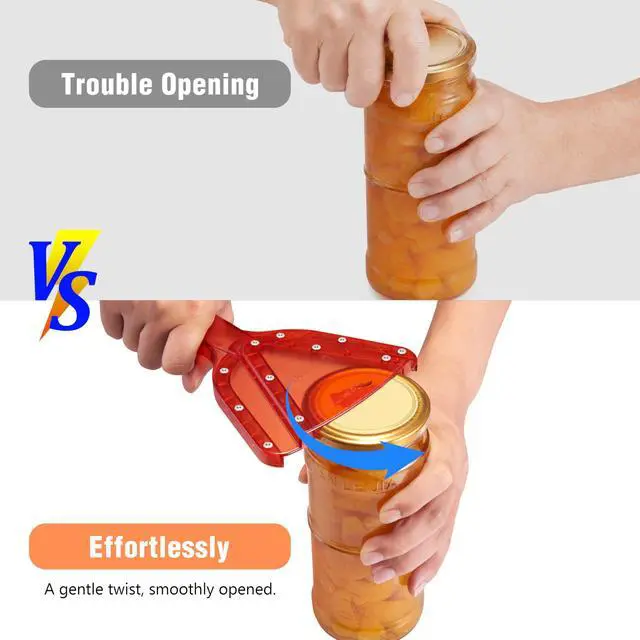 Alt view image 3 of 7 - Uinxan Jar Opener for Weak Hands & Seniors with Arthritis - Handheld Manual