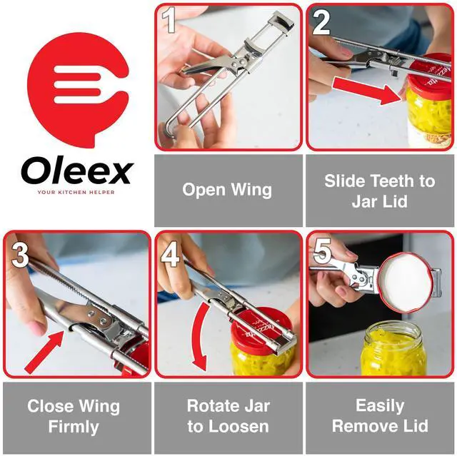 Alt view image 3 of 7 - Jar Opener for Weak Hands with Keychain Bottle Cap Opener. Easy Jar Opener for Seniors with Arthritis or Kids Jar Openers. Jar Gripper Tight Lid Opener and Bottle Opener Kitchen Gadgets