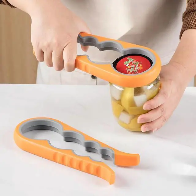 Alt view image 3 of 7 - Easy Grip Jar, Bottle & Can Opener Multi-Use Tool for Low Strength & Weak Hands, Perfect for Seniors with Arthritis