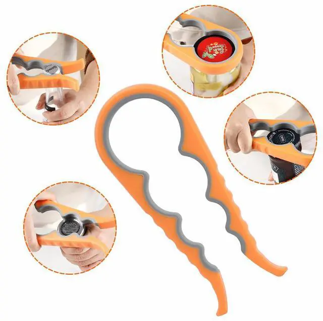 Alt view image 5 of 7 - Easy Grip Jar, Bottle & Can Opener Multi-Use Tool for Low Strength & Weak Hands, Perfect for Seniors with Arthritis