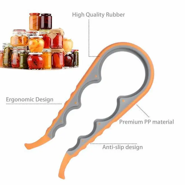 Alt view image 7 of 7 - Easy Grip Jar, Bottle & Can Opener Multi-Use Tool for Low Strength & Weak Hands, Perfect for Seniors with Arthritis