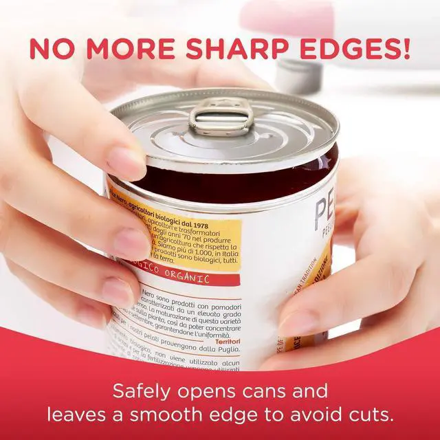 Alt view image 4 of 7 - Auto Electric Can Opener, Red