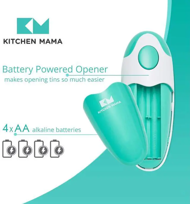 Alt view image 7 of 7 - Auto Electric Can Opener, Teal