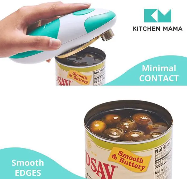 Alt view image 3 of 7 - Auto Electric Can Opener, Teal