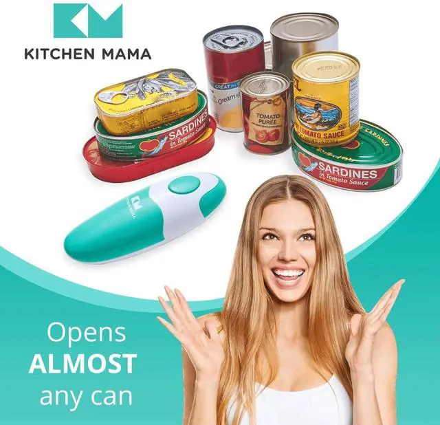 Alt view image 4 of 7 - Auto Electric Can Opener, Teal