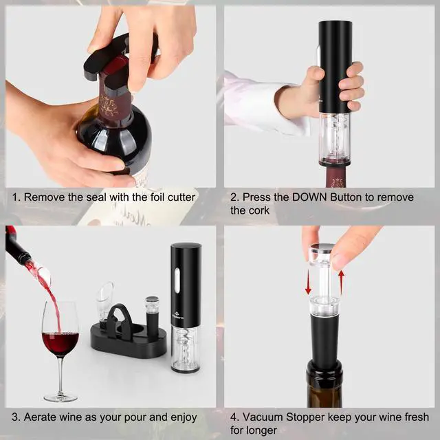 Alt view image 3 of 7 - Electric Wine Opener