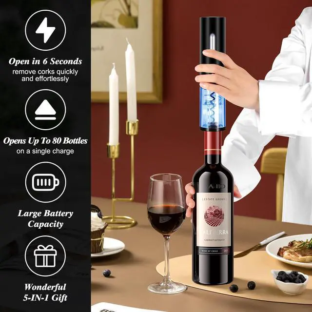 Alt view image 4 of 7 - Electric Wine Opener