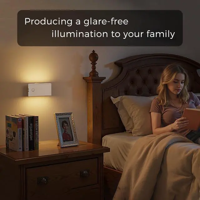 Alt view image 7 of 7 - Motion Sensor Night Light, Rechargeable Stair Lights Indoor
