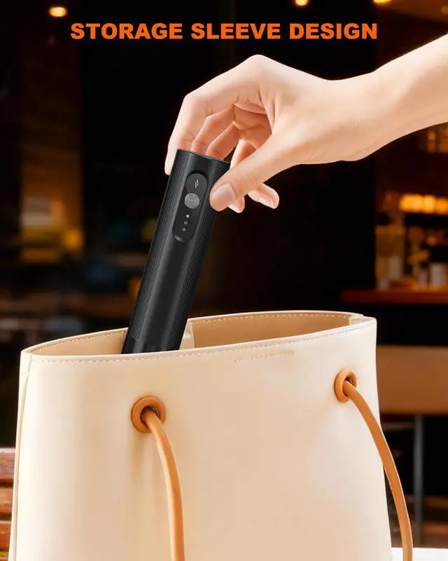 Alt view image 7 of 7 - 3-Speed Rechargeable Milk Frother Handheld, Dual Coil Whisk Coffee Frother Handheld - Portable Hand Frother Wand for Coffee Matcha Cappuccino & Hot Chocolate, Kitchen Gift, Black