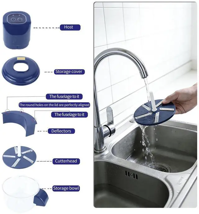 Alt view image 5 of 7 - garlic peelerelectric peeler fruits and vegetables Peel the fruit quickly within 15 seconds. Easy to clean, suitable for both household and commercial use.Lazy Person's Magic Tool