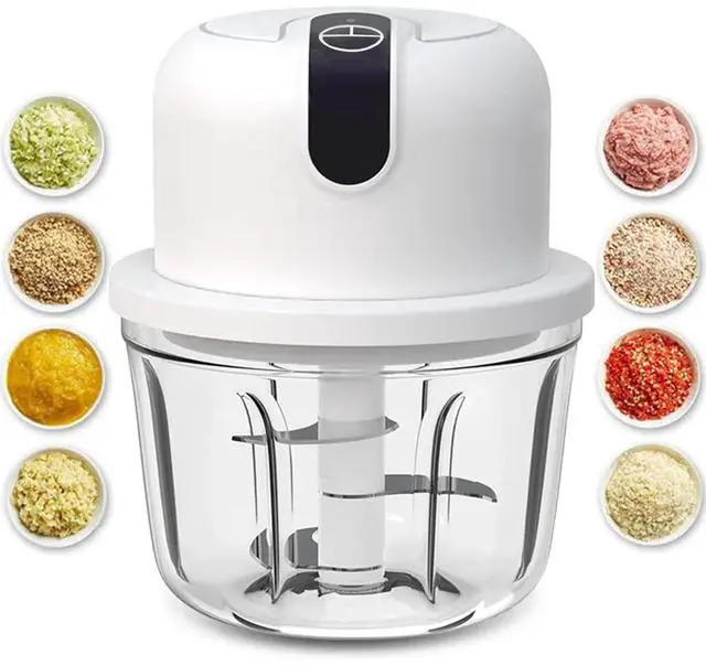 Main image of 1.5 CUP Garlic Chopper,Electric Mini Food Processor,Portable Veggie Chopper