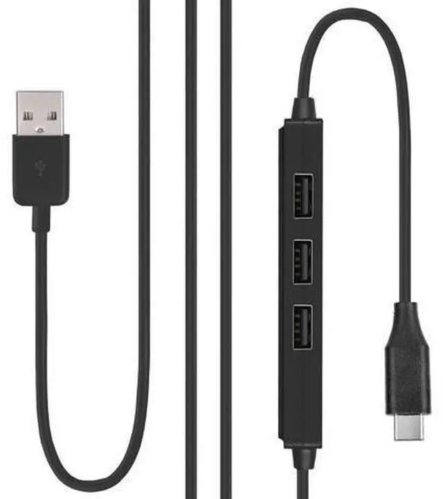 Main image of USB Type-C to USB-A 2.0 Male Data Cable USB 2.0 hub 3 Port USB C Adapter Type C to USB A Connector for Laptop Cell Phone Tablet