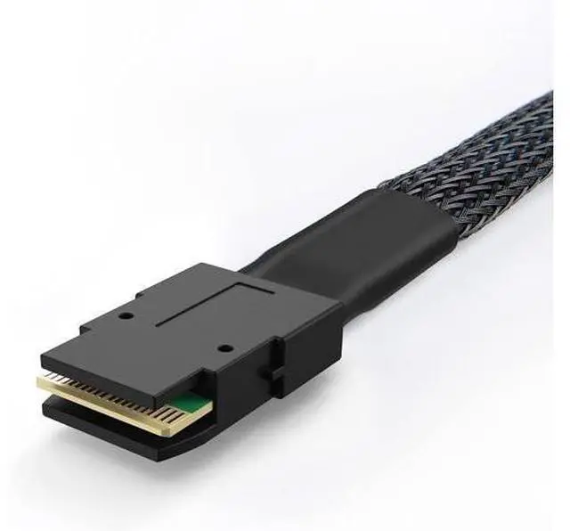 Alt view image 5 of 7 - Mini SAS 36Pin (SFF-8087) Male to 4 SATA 7Pin Female Cable, Mini SAS Host/Controller to 4 SATA Target/Backplane, 0.5M / 1.6FT