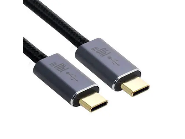 Alt view image 6 of 7 - Type-C USB-C Male to USB-C Male USB 2.0 Version Data PD Cable Support E-Marker for Laptop & Phone 140W/100W 1.0M