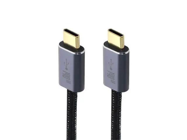 Alt view image 7 of 7 - Type-C USB-C Male to USB-C Male USB 2.0 Version Data PD Cable Support E-Marker for Laptop & Phone 140W/100W 1.0M