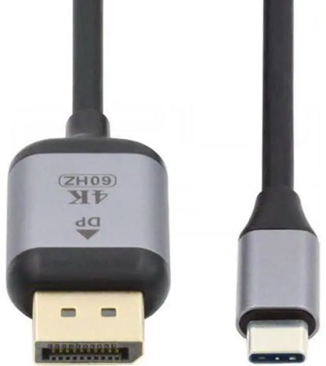 Main image of USB C to Displayport Adapter 4K for Monitor Laptop DP Displayport to USB C Cable,USB3.1 Type-C Source to Displayport Sink Displays 1.8m