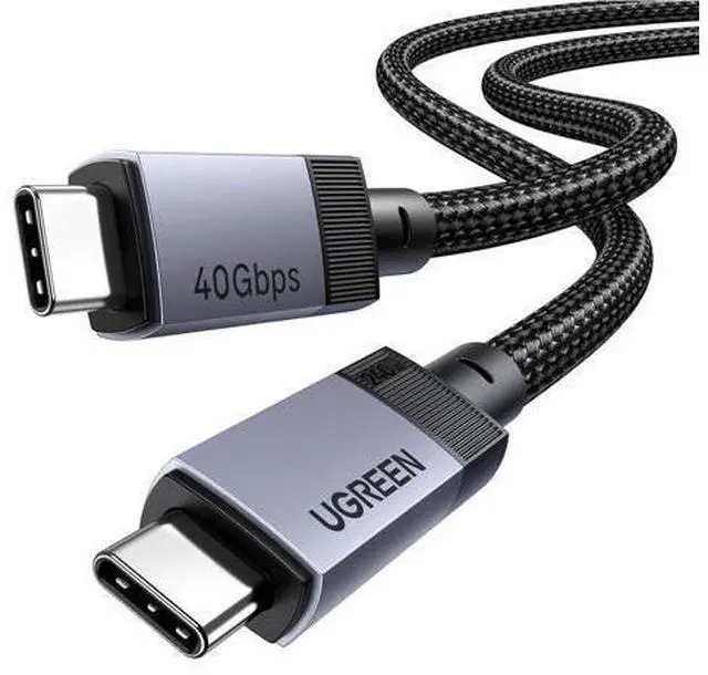 Main image of 240W USB C Cable, 40Gbps USB C to USB C Cable USB4.0 GEN3 8K 60Hz PD 3.1 Video Cable Compatible with USB C Monitors, Hubs, Docks, MacBook Air, iPhone 16/15 Pro Max, Galaxy S25/S24 Ultra, 3.3FT