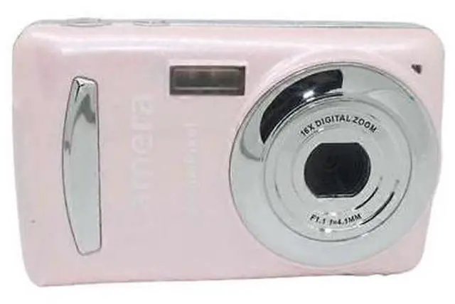 Main image of Ecocleanpath 16MP Retro Digital Camera, Compact Pink CCD Camera with 2.4" LCD for Teens & Adults