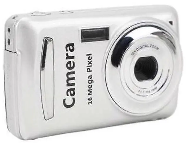 Main image of Ecocleanpath 16MP Retro Digital Camera, Compact CCD with 2.4" LCD Display, Ideal for Teens & Adults (White)