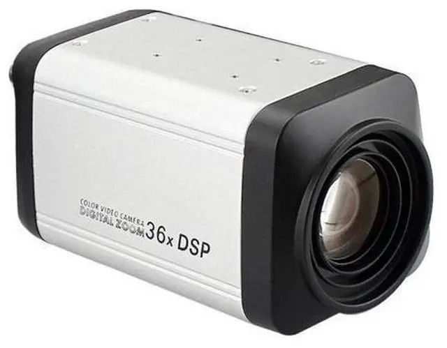 Alt view image 2 of 7 - NTSC 1/4" So ny 1200TVL Auto Focus 36X Optical Zoom CCTV DSP Color Video Camera