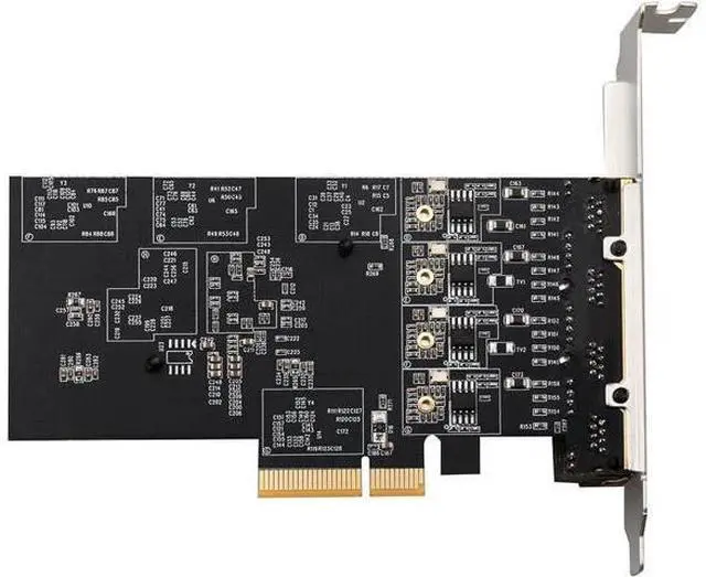 Alt view image 4 of 7 - Dual-Port PCIe X4 Gigabit Network Card 1000M PCI Express Ethernet Adapter with Intel 82576 Two Ports LAN NIC Card for Support PXE SR-IOV for Windows/Windows Server/Linux/Freebsd/DOS with Low Profile