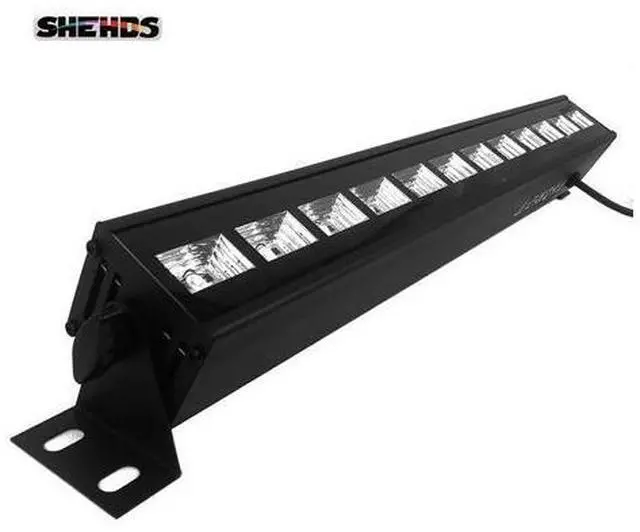 Alt view image 2 of 5 - LED Stage Light Bar 12x3W /9x3W/6x3W UV Color Led Wall Wash luz uv DMX Light Effect For Disco DJ KTV Club Homeuse
