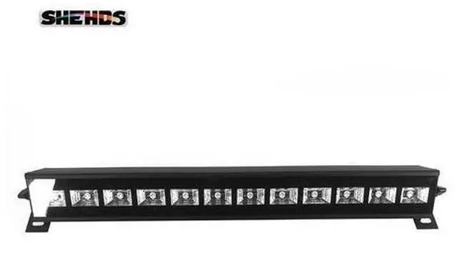 Alt view image 4 of 5 - LED Stage Light Bar 12x3W /9x3W/6x3W UV Color Led Wall Wash luz uv DMX Light Effect For Disco DJ KTV Club Homeuse