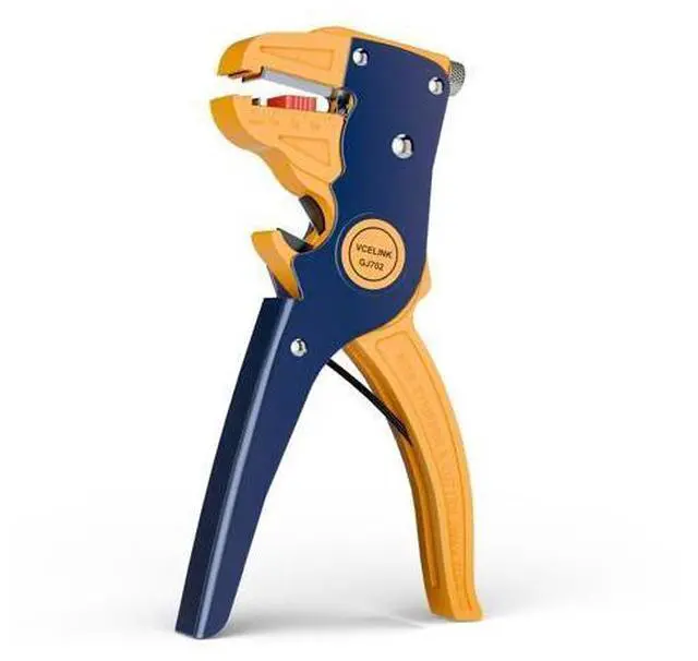 Main image of Wire Stripper and Cutter, Professional Quick Strip Automatic Wire Stripper, 2 in 1 Adjustable Electrical Cable Wire Stripping Tool&Eagle Nose Self-Adjusting Wire Pliers (7-Inch)