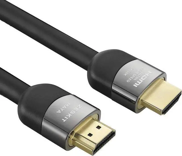 Alt view image 5 of 6 - Zeskit Certified 2.1 8K HDMI Cable 48Gbps 4K120Hz Compatible with Soundbar eARC HDR10 VRR Dolby Vision Atmos HDCP 2.2 2.3 PS5 Xbox Series X Apple TV Roku (Ultra High Speed, Maya CL3 In Wall Long 13ft)