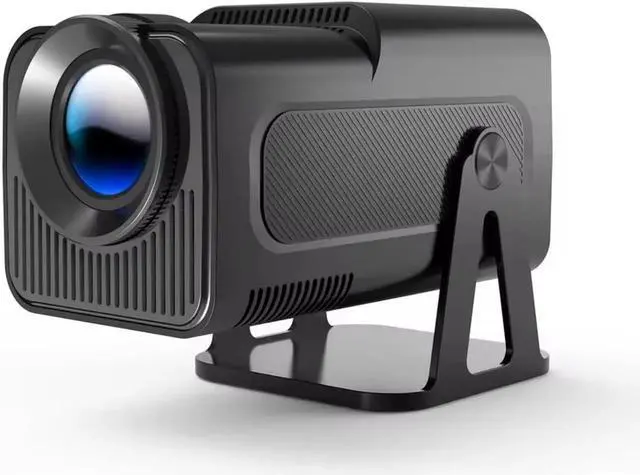 Main image of HY320 Game Projector with 2 Retro Gaming Controllers and 64GB TF Card 4K 1080P Arcade Vision Smart Full HD Projector with Built-in 20,000+ Games Home Outdoor, Black