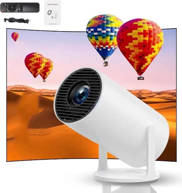 Main image of Realm Portal Projector - Fake Window Projector with Built-In 30+ Window Scenes, Hundreds of Fantasy Ambience Scenes, Projector with Wifi and Bluetooth, Auto Keystone, Deeper Reading Immersion (White)