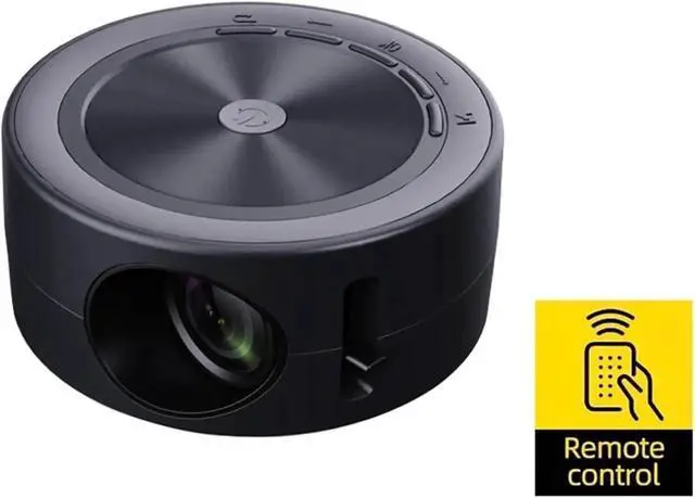 Alt view image 4 of 6 - YT200 LED Projector Mobile Video Projection Home Theater 1080P USB Sync Screen Smartphones Portable Projector