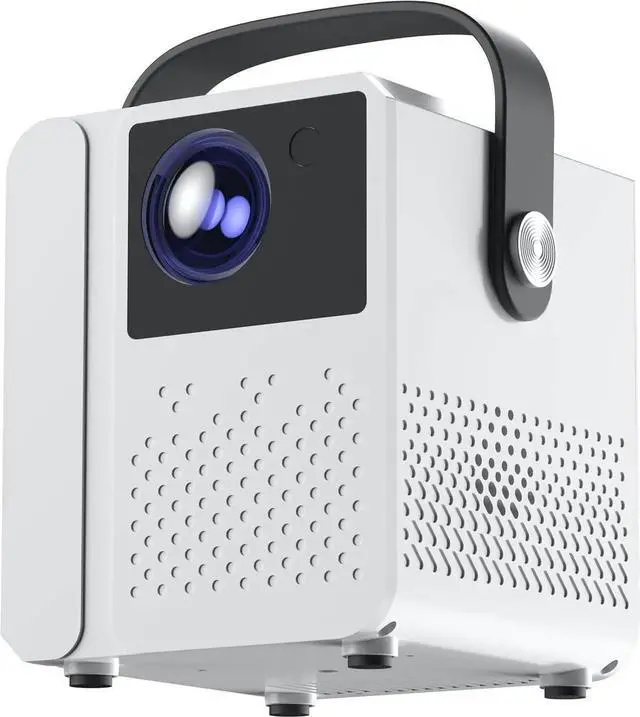 Main image of Portable Projector with Android 9 OS,230ANSI 9000 Lumens, Motorized Focus, Mobile, Outdoor, Home Theater Projector for iOS/Android