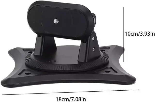 Alt view image 5 of 7 - Projector Stand Projector Bracket 360-degree Rotating Ceiling-Mounted Wall-Mounted Projector Stand Small Portable Bracket Projector Bracket(B)