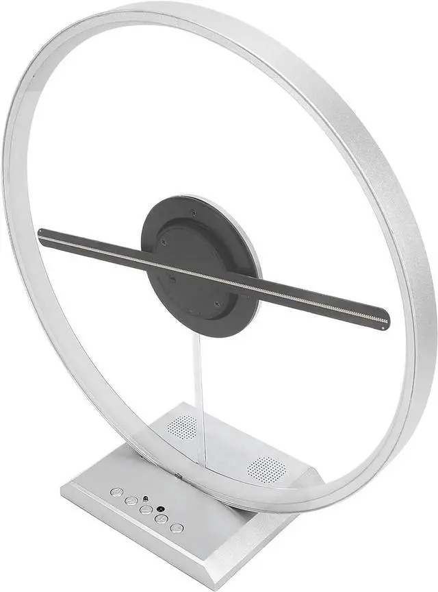 Main image of 3D Hologram Fan, 26cm 3D Hologram Projector Advertising Display, Holographic Video Projector for Store Signs, Bar, Party, Christmas (US Plug)