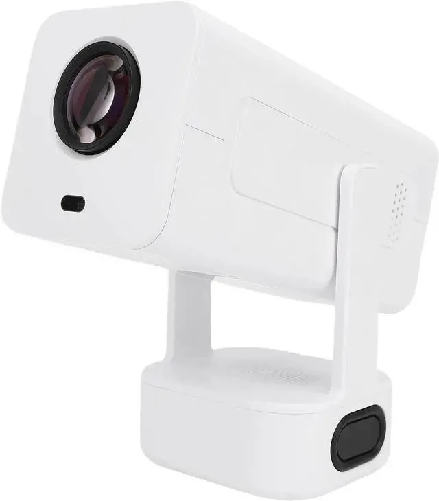 Main image of Mini Projector with Dual Band WiFi Bluetooth, 4K 1080P Portable Auto Vertical Keystone Projector with 180° Rotation, for Phone Laptop (US Plug)