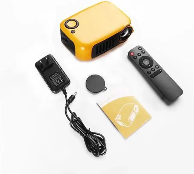 Alt view image 2 of 4 - projectors Mini Portable LED Projector A2000 - 1080P Support Micro HD Projector for Kids, Outdoor Use