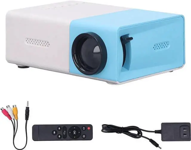 Main image of Mini Projector 1080P HD Inbuilt Speaker Mini Size Diffuse Reflection Imaging Portable Projector for Game Movie 100240V (US)