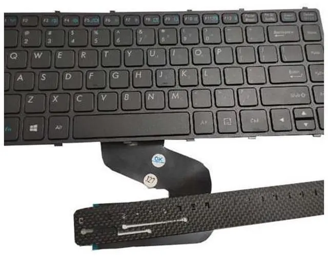 Alt view image 3 of 5 - Keyboard for Getac S410 G3 6150e No-Backlight US Laptop