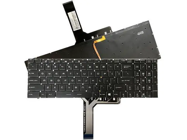 Alt view image 2 of 5 - Replacement keyboard for Steel GS60 GS70 GS72 GT72 GE62 MSI Colorful Backlight Keyboard