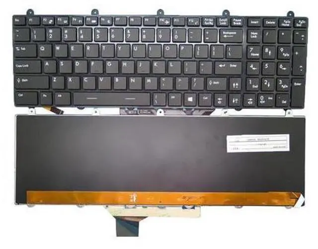 Alt view image 3 of 5 - NO Backlit Keyboard For MSI GX60 GX70 3BE 3CC WT60 2OJ 2OK WT70 2OL Z70 English