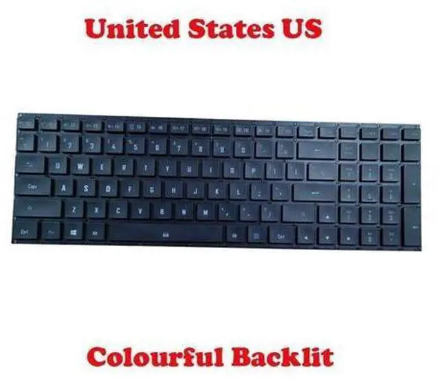 Alt view image 4 of 4 - replacement keyboard Backlit for 15S SA WA XA AERO 15 SA XA US version No Frame