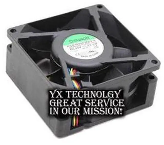 Alt view image 6 of 6 - SUNON New and Original package PSD4808PMBX-A 8038 48V 22.1W winds of four -wire fan 80*80*38mm