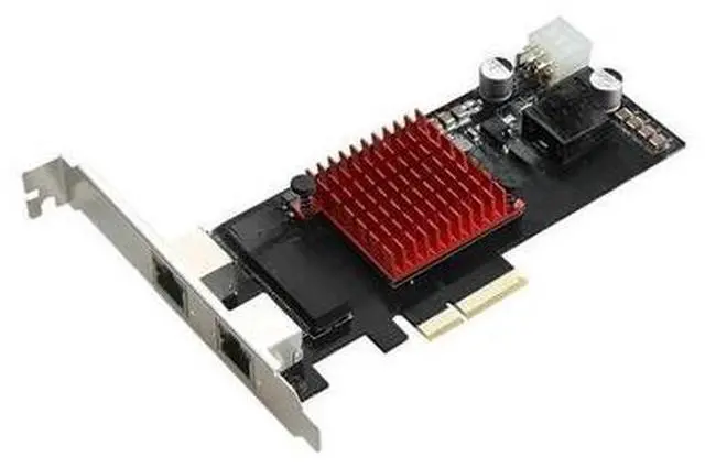 Main image of Dual port POE gigabit ethernet adapter industrial camera image acquisition PCIe X4 network card I350AM2 chip 100/1000Mbps